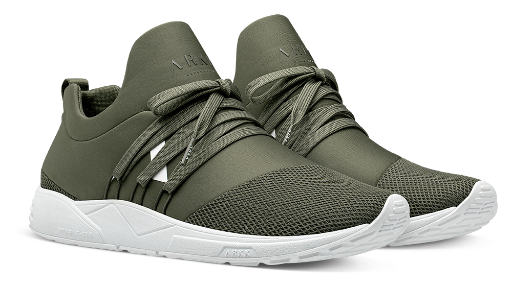 ARKK NOS Raven Mesh PET S-E15 | Dark Army White | Men Raven